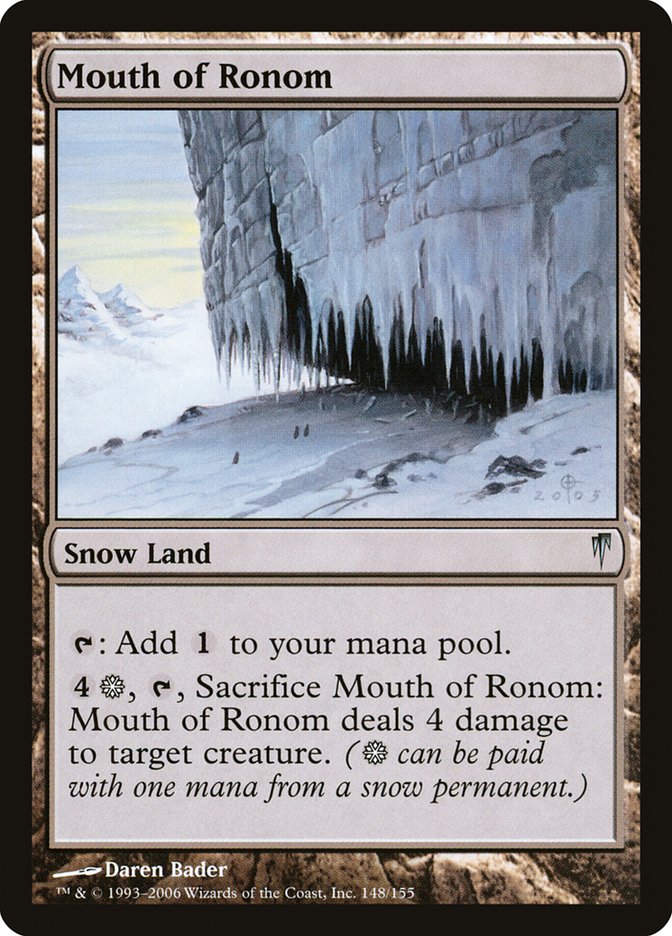 Mouth of Ronom - Foil